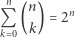 n n Q ( ) = 2n k 0 k 