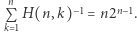 n |P H(n, k 1
