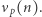 ν p(n). 