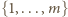 {1,...,m} 