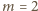 m 