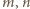 m,