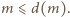 m |