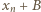 |x + B n 