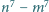 n7 | −m7 