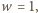 w , 