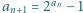|a = 2an− 1 n+1 
