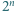 2n 