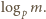 . logpm 