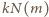 (m) kN 