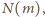 (m),N 