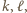 k,ℓ,