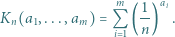 m1ai n(a1,...,am)=Q(n). K i1 