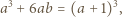  3 3 a +6ab = (a + 1), 