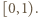 | [0,1). 