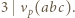 |3 νp(abc).