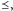 ⪯,