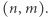(n, m). 