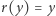 |r(y) = y 