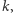 |k, 