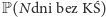 P(Ndni | bez K Ś) 