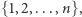 |{1,2,...,n}, 