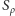 Sρ 