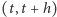 (t,t+ h) 