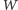 | W