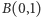 |B(0,1) 
