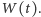 |W(t). 