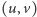 (u,v) 