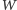 |W