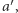 |a′,