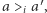 |a >i a′,