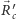 ⃗R′c 