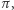 π , 