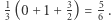  1 3 5 |3 (0+ 1+ 2) = 6 .