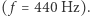 |( f = 440 Hz).