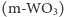 (m -WO3) 