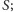 |S; 