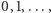 0,1,...,